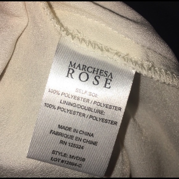 MARCHESA ROSE DRESS - Picture 4 of 4